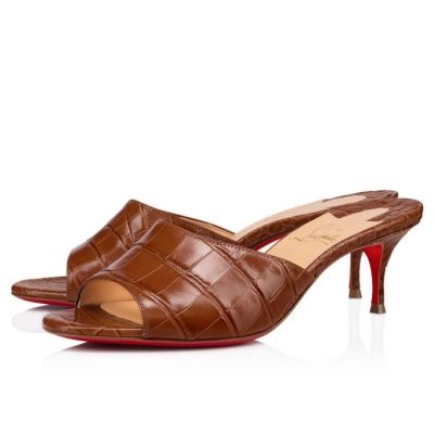 Sandalias East Mule Christian Louboutin Mujer - Marrom - 3205081CM6S